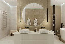 Проект ванной комнаты от Чебановой Ольги